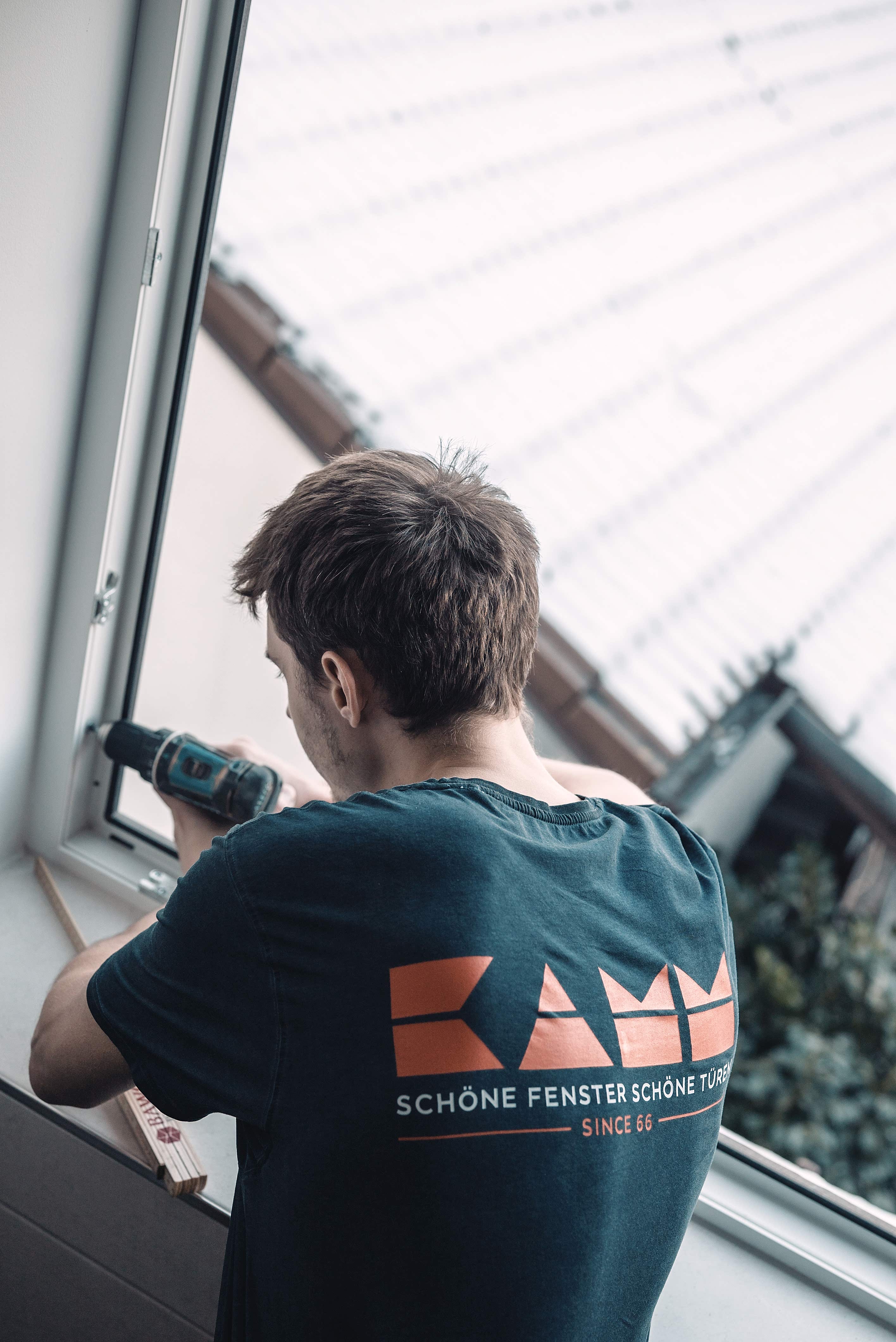 Besuch vor Ort Kamm GmbH Fenster DrückGlück München